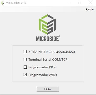 Software-MICROSIDE-Programador-de-AVRs
